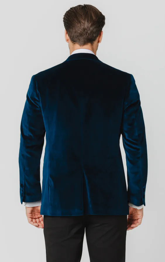 Teal Velvet Jacket - photo 6 Teal Velvet Jacket - photo 6