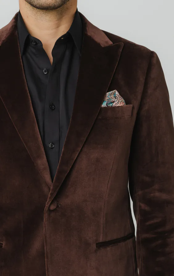 Brown Velvet Jacket - photo 5