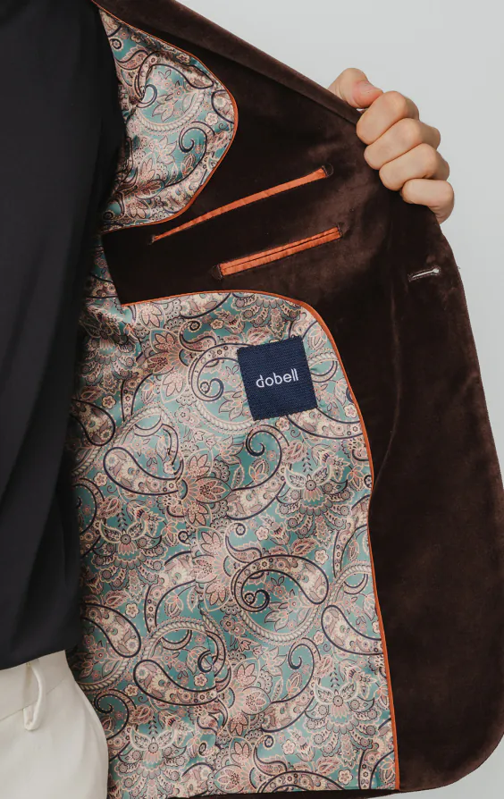 Brown Velvet Jacket - photo 6