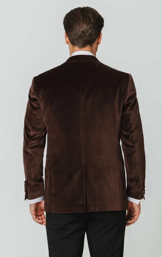 Brown Velvet Jacket - photo 7 Brown Velvet Jacket - photo 7