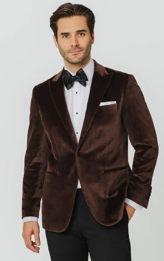 Brown Velvet Jacket - photo 2