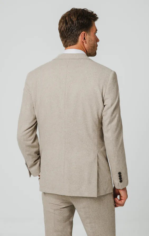 Stone Donegal Tweed Suit Jacket - photo 5 Stone Donegal Tweed Suit Jacket - photo 5