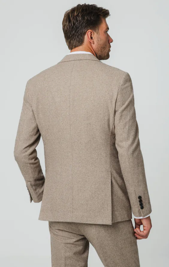 Camel Twill Tweed Suit - photo 5 Camel Twill Tweed Suit - photo 5
