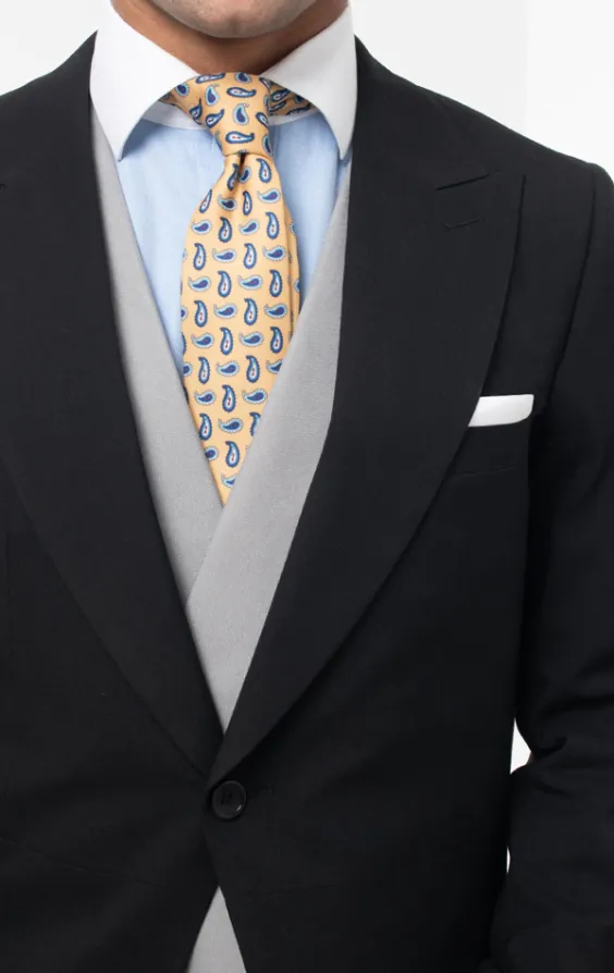 Black Morning Suit with Striped Pants - photo 5 Black Morning Suit with Striped Pants - photo 5