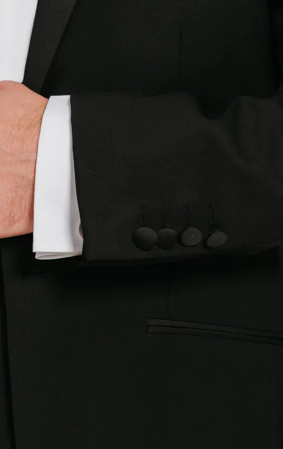 Black 2 Piece Tuxedo, Tuxedo Shirt, Vest, Tuxedo Shoes, Bow Tie - photo 2 Black 2 Piece Tuxedo, Tuxedo Shirt, Vest, Tuxedo Shoes, Bow Tie - photo 2
