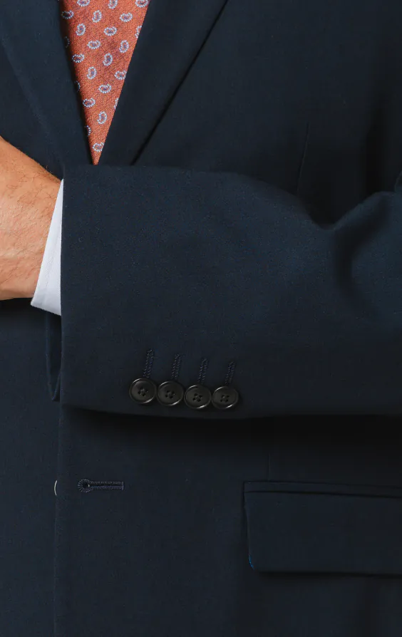 Navy Suit Jacket - photo 2
