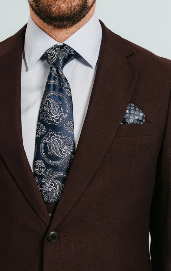 Burgundy 3 Piece Suit - photo 4