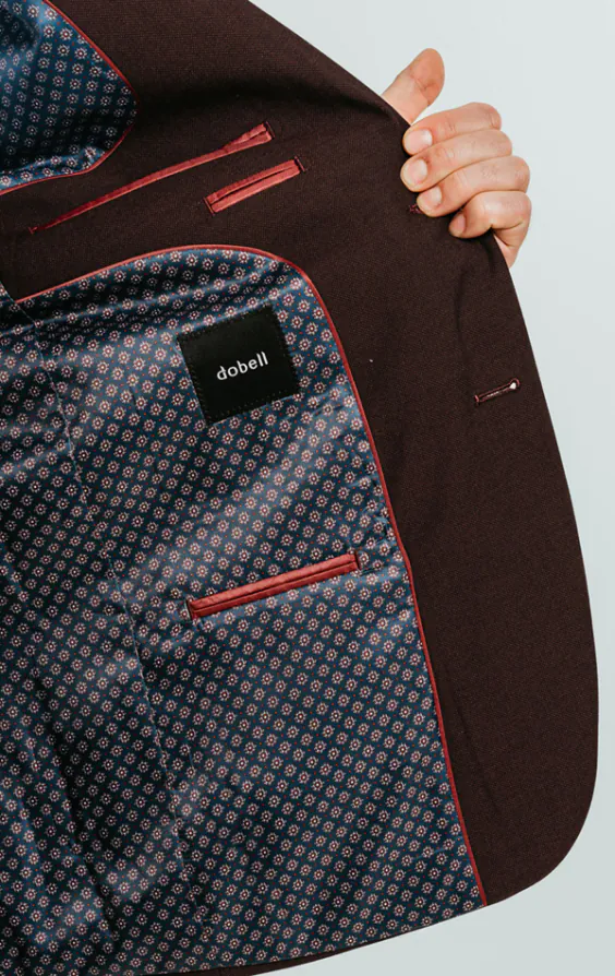Burgundy 3 Piece Suit - photo 5