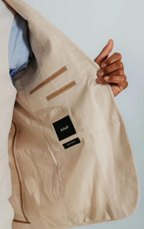 Cream Linen 3 Piece Suit - photo 5