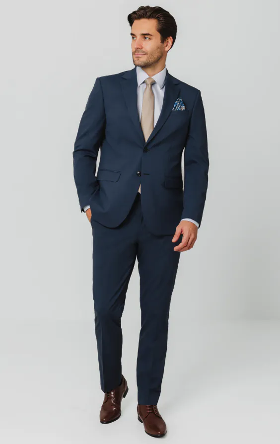 Mid Blue Suit Jacket - photo 1
