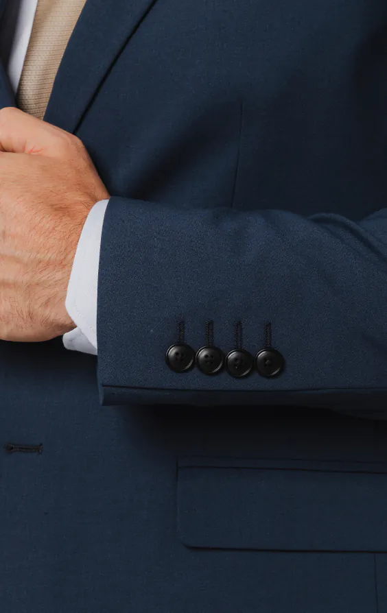 Mid Blue Suit Jacket - photo 2