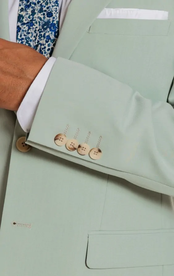 Pale Green Suit Jacket | Dobell