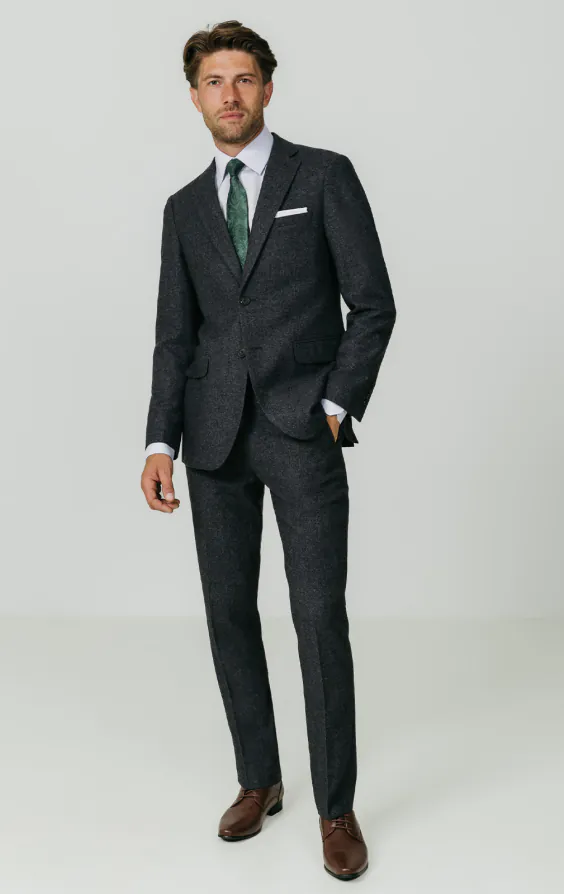 Gray Donegal Tweed Jacket - photo 1 Gray Donegal Tweed Jacket - photo 1
