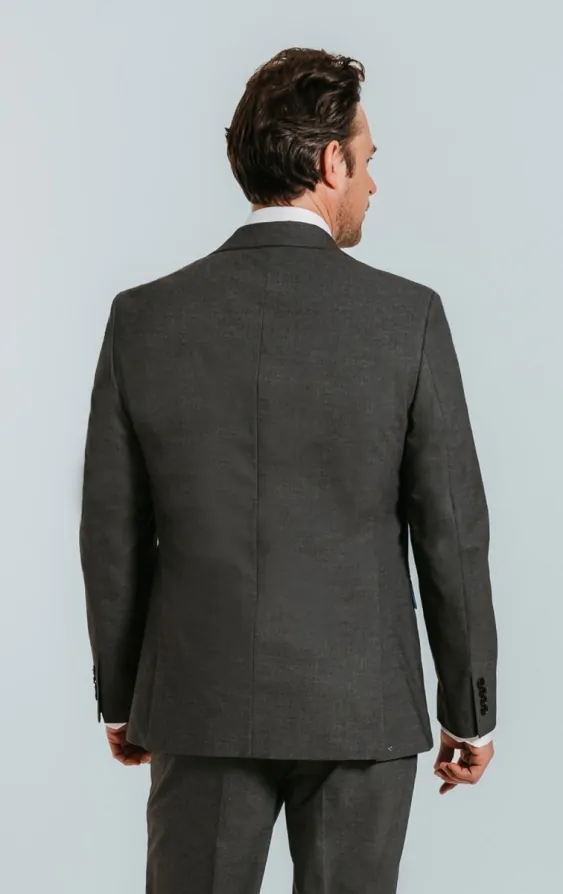 slim fit dress slacks Grey Suit Jacket | Rent or Buy