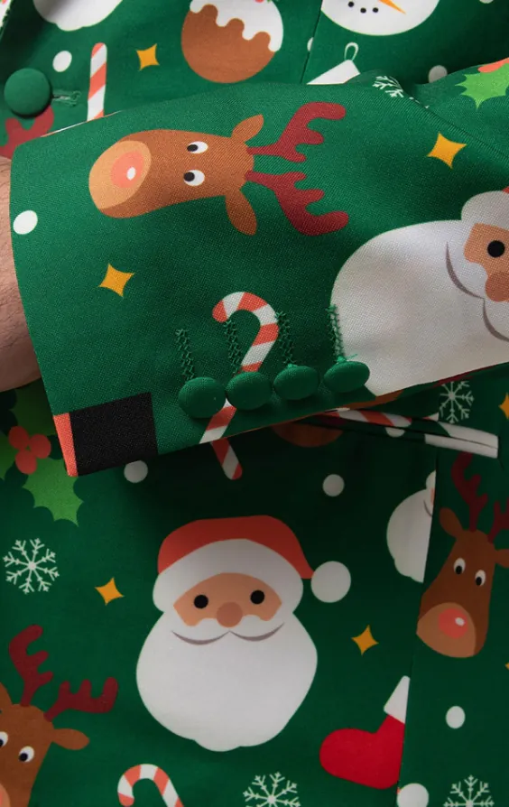 Santa & Friends Green Christmas Suit - photo 3 Santa & Friends Green Christmas Suit - photo 3
