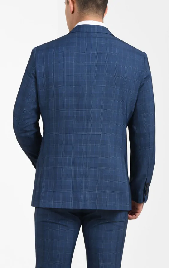 【ALUDE SELECT】blue check tweed jacket ALUDE SELECT】blue check tweed jacket | 【ALUDE】韓国メンズ