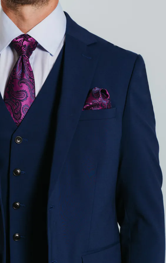 Blue Slim Fit Suit Jacket - photo 3 Blue Slim Fit Suit Jacket - photo 3