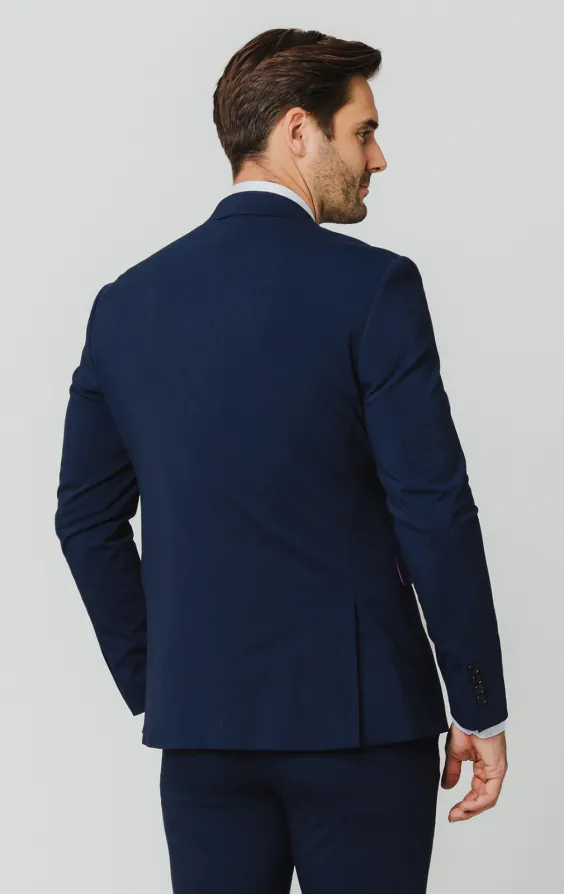 Blue Slim Fit Suit Jacket - photo 5 Blue Slim Fit Suit Jacket - photo 5