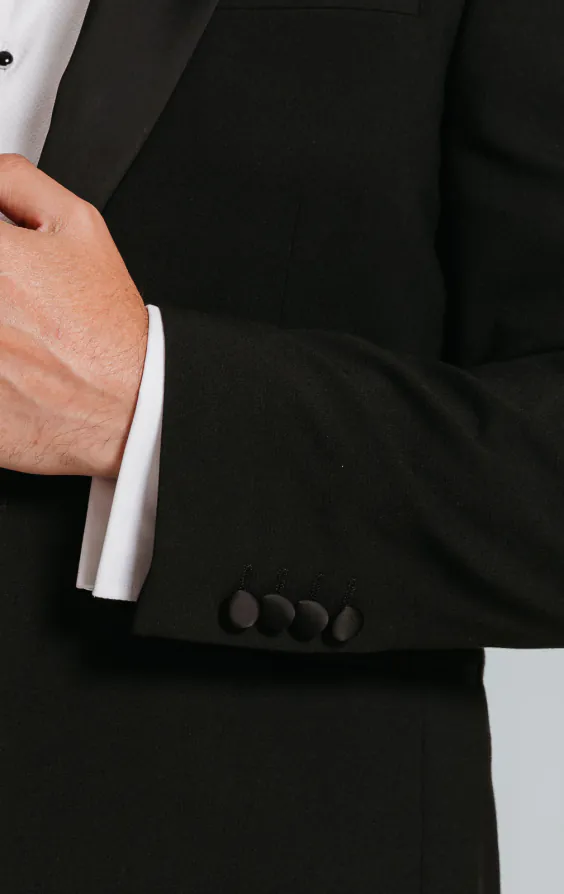 Secret Agent Black 2 Piece Tuxedo, Tuxedo Shirt, Bow Tie - photo 3 Secret Agent Black 2 Piece Tuxedo, Tuxedo Shirt, Bow Tie - photo 3