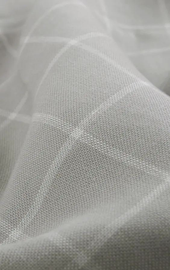 Light Gray Windowpane Check Linen Jacket - photo 6 Light Gray Windowpane Check Linen Jacket - photo 6