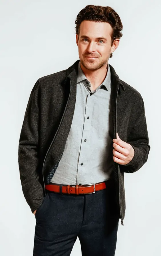 Dobell Charcoal Blouson Jacket | Dobell