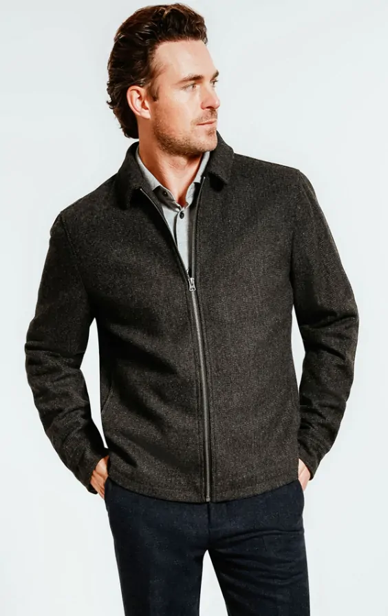 Charcoal Blouson Jacket | Dobell