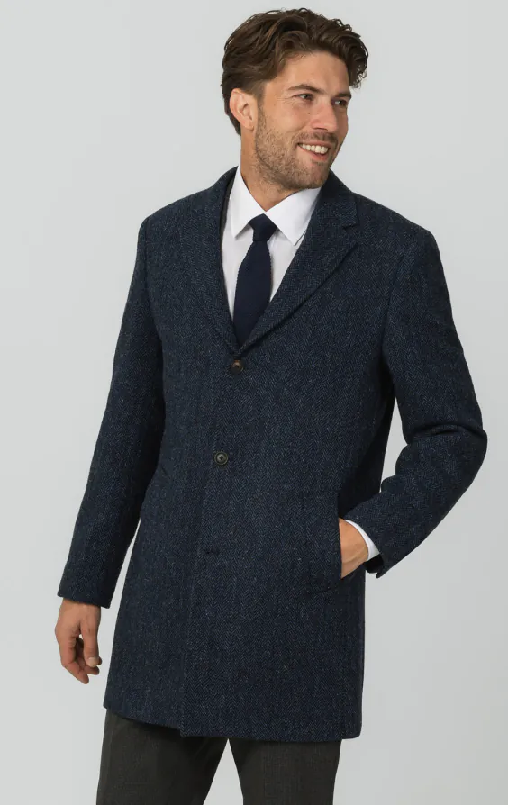 【ウール100英国製】Hector Russell × Harris Tweed Harris Tweed Wool Fabric | Authentic Handwoven Wool for Bag Making
