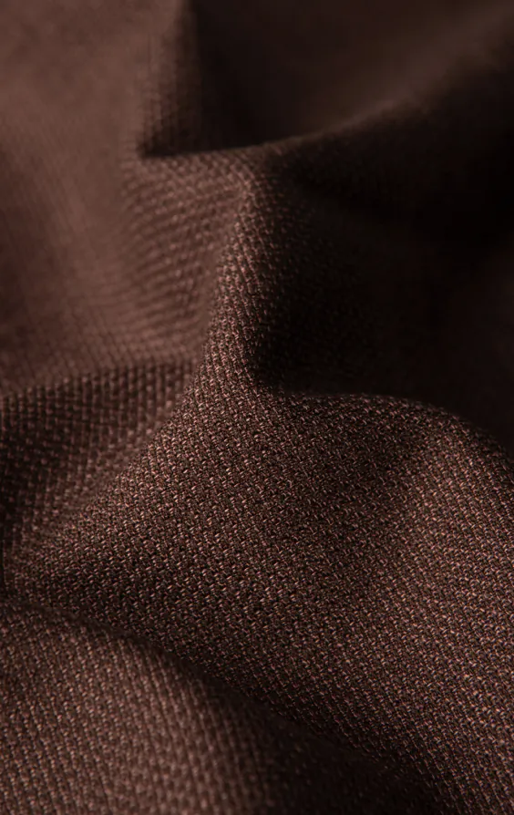 Rust Brown Textured Weave Suit Pants - photo 3