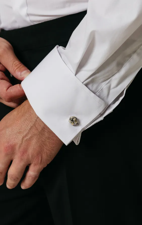 Laydown Collar, Plain Front Tuxedo Shirt by Dobell - photo 3 Laydown Collar, Plain Front Tuxedo Shirt by Dobell - photo 3