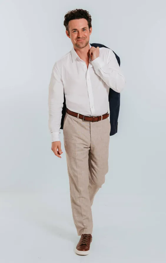 White Linen Shirt - photo 3 White Linen Shirt - photo 3