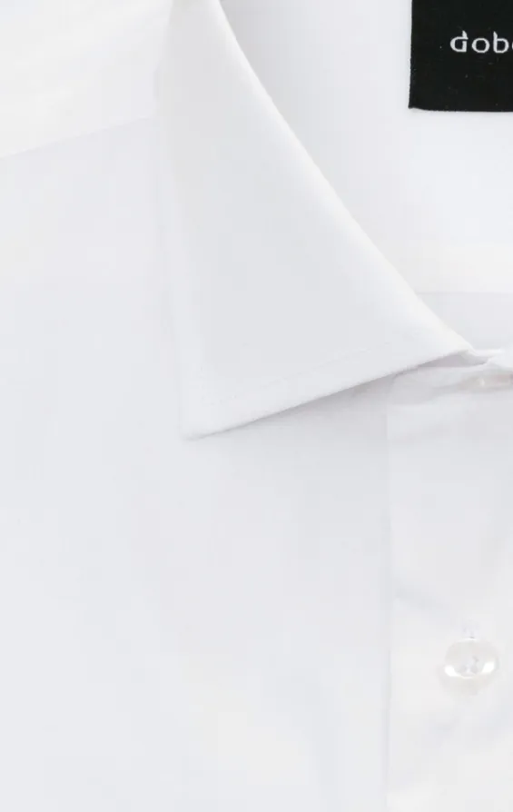 Dobell White Shirt with Classic Collar - photo 1