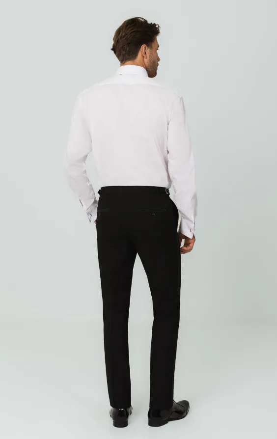 Dobell White Slim Fit Shirt with Spread Collar - photo 4 Dobell White Slim Fit Shirt with Spread Collar - photo 4