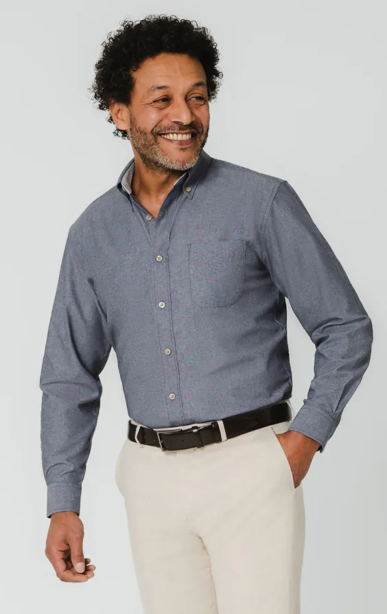 Blue Chambray Shirt - photo 3