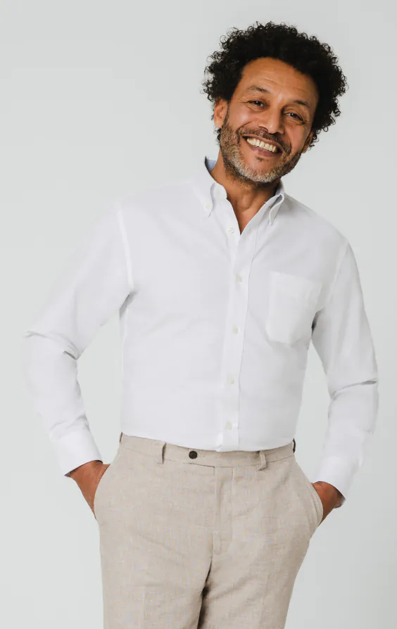 White Oxford Shirt - photo 3