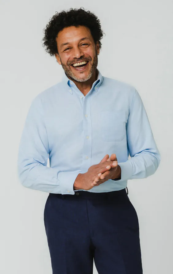 Light Blue Oxford Shirt - photo 3