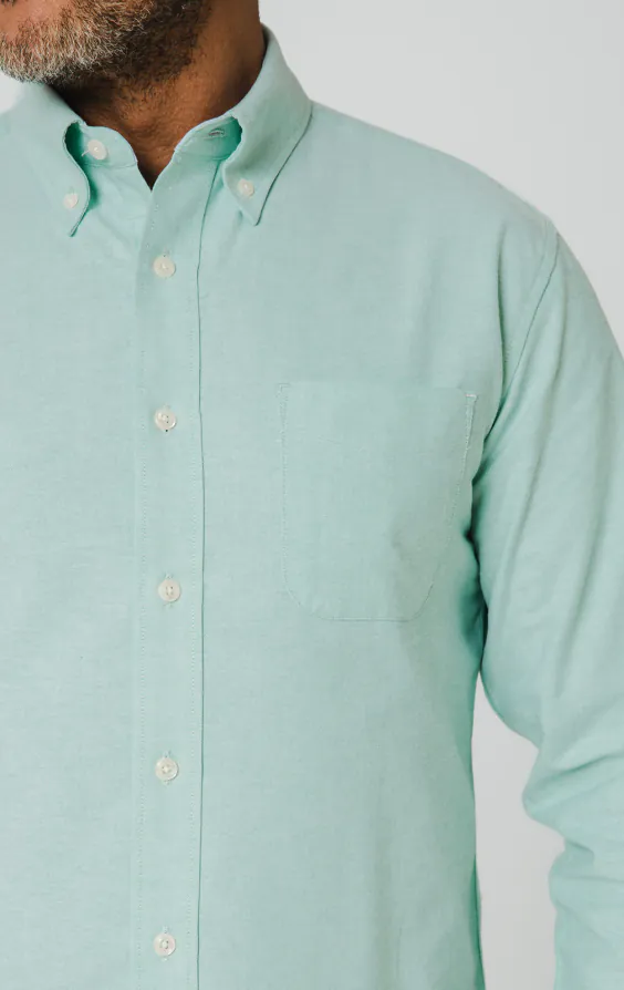 Mint Green Oxford Shirt - photo 2