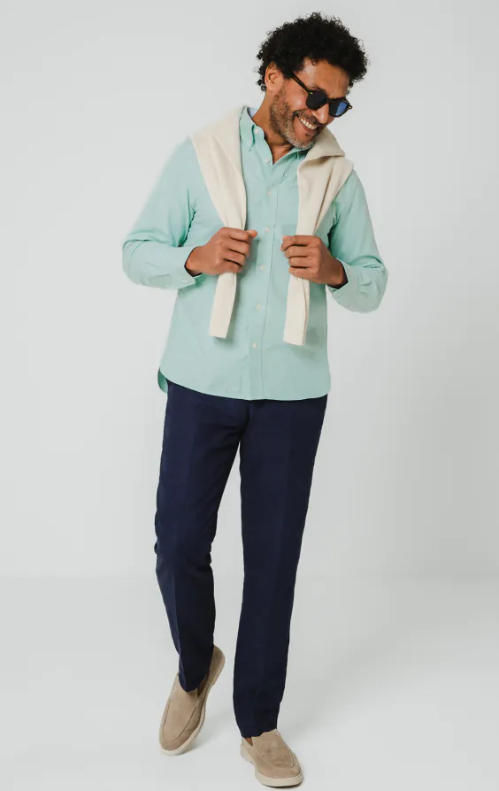 Mint Green Oxford Shirt - photo 1