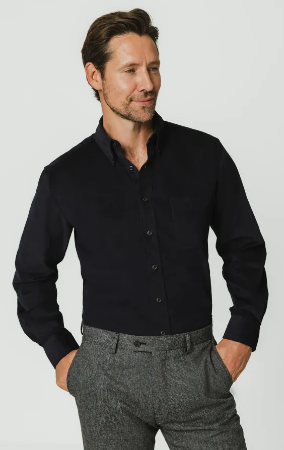Navy Corduroy Shirt - photo 3 Navy Corduroy Shirt - photo 3