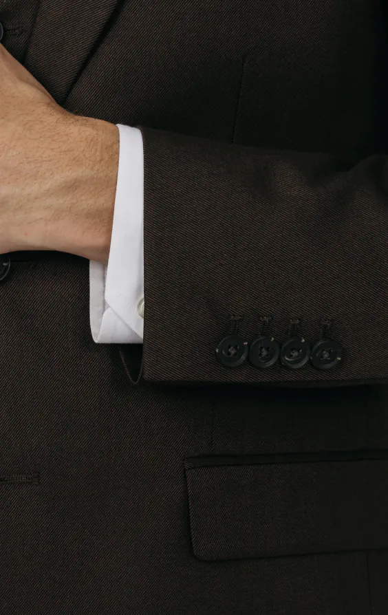 Brown Twill 3 Piece Suit - photo 2 Brown Twill 3 Piece Suit - photo 2