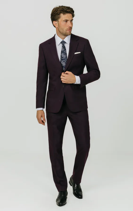 Blackberry Twill Suit - photo 1 Blackberry Twill Suit - photo 1