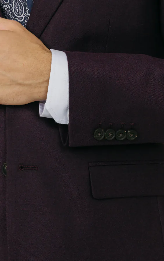 Blackberry Twill 3 Piece Suit - photo 2 Blackberry Twill 3 Piece Suit - photo 2