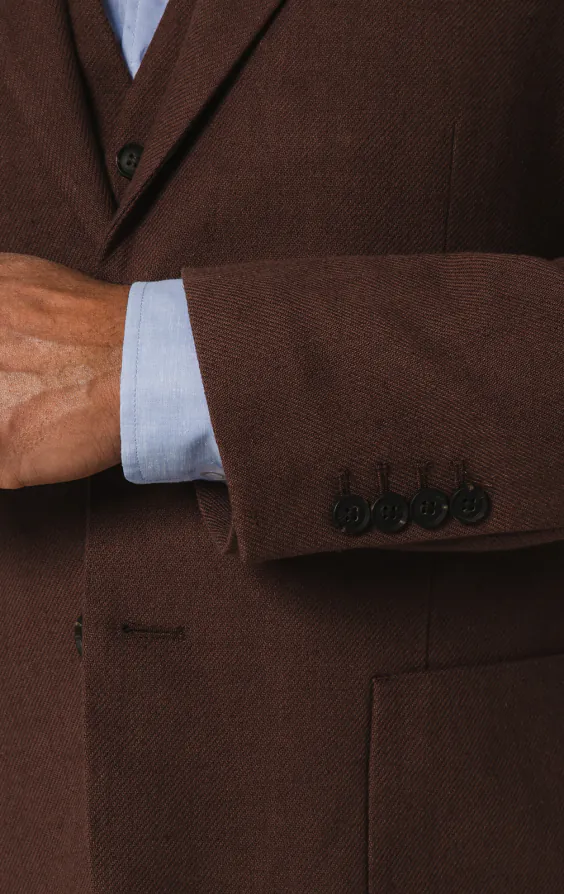 Mocha Linen 3 Piece Suit - photo 2 Mocha Linen 3 Piece Suit - photo 2