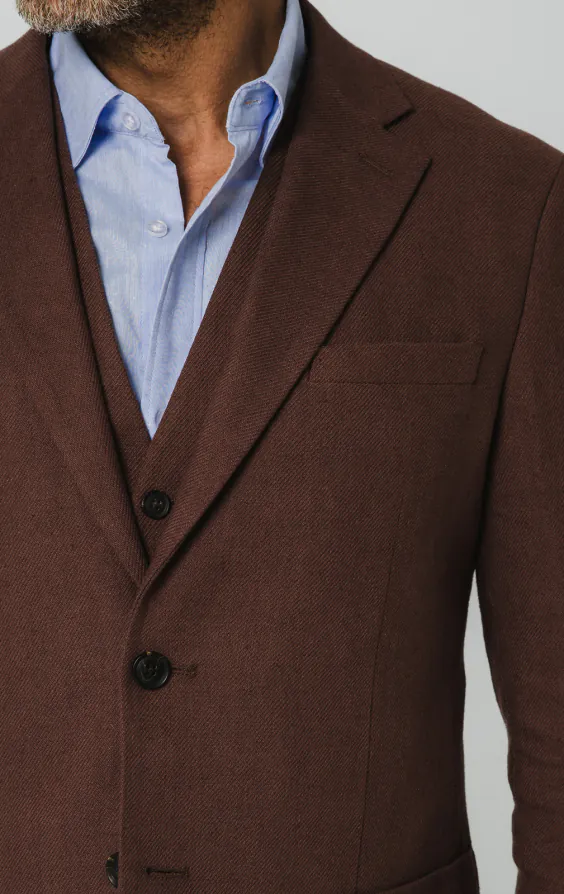 Mocha Linen 3 Piece Suit - photo 3 Mocha Linen 3 Piece Suit - photo 3