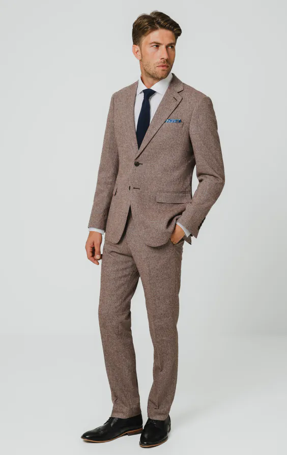 Redwood Herringbone Tweed Suit - photo 1 Redwood Herringbone Tweed Suit - photo 1