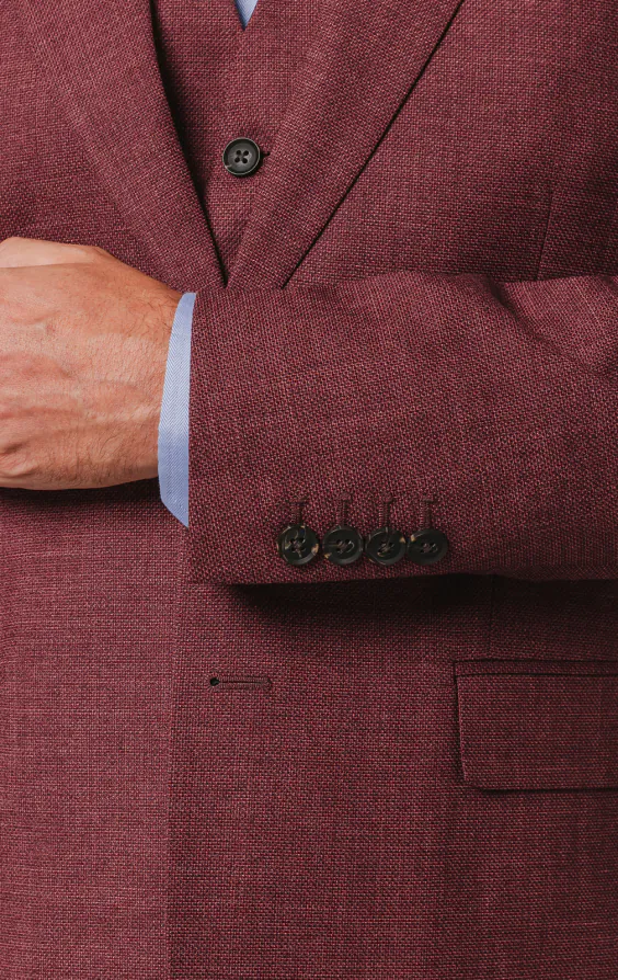Mulberry Textured 3 Piece Suit - photo 2 Mulberry Textured 3 Piece Suit - photo 2