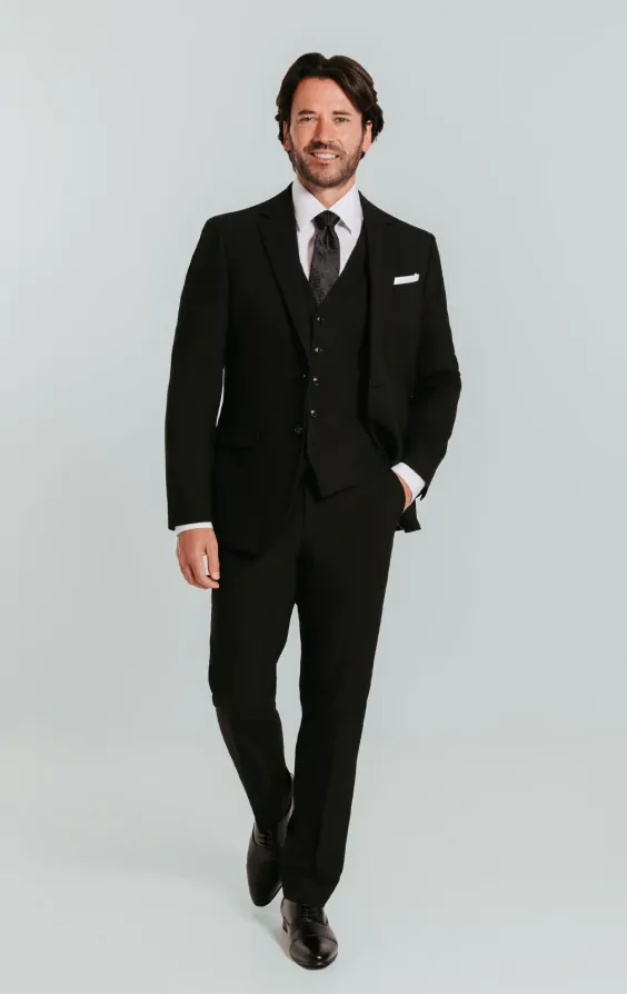 dress suit black Farmhouse Dresser, Rustic Cherry, Rich Tobacco