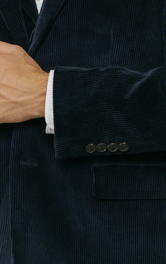 Navy Corduroy 3 Piece Suit - photo 2 Navy Corduroy 3 Piece Suit - photo 2