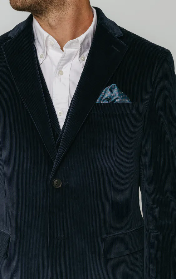 Navy Corduroy 3 Piece Suit - photo 3 Navy Corduroy 3 Piece Suit - photo 3