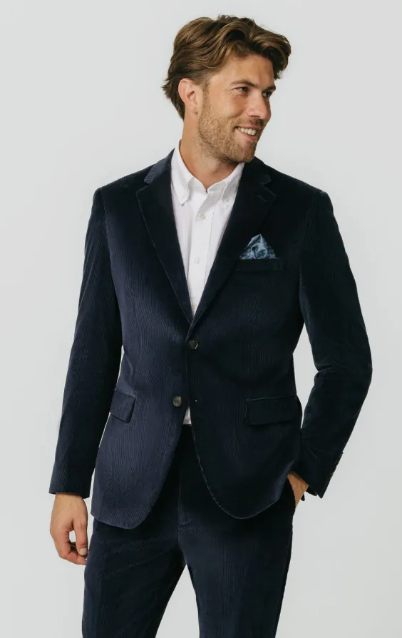 Navy Corduroy Suit Navy Corduroy Suit