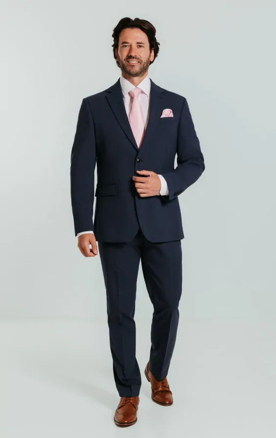 Dobell Mid Blue Suit | Dobell